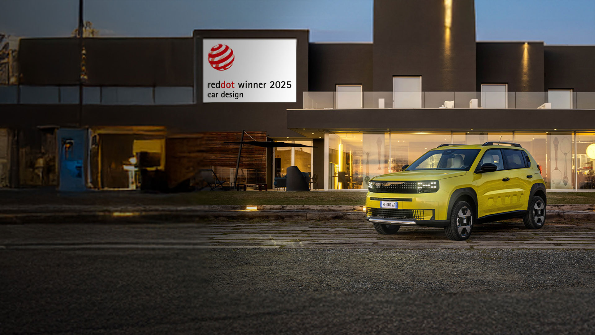 Fiat Grande Panda wint de “Red Dot Award” 2025