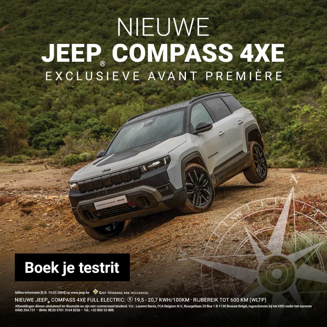 Ontdek de nieuwe Jeep Compass 4xe