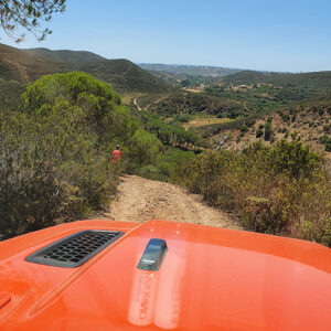 Jeep Wrangler in de Algarve