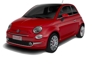 Fiat 500 Red